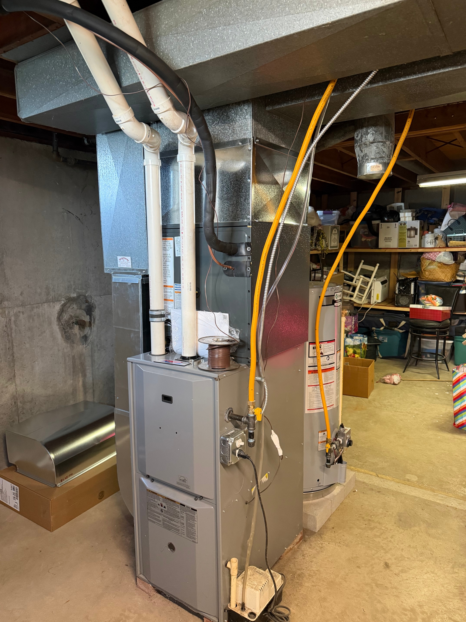 Heating system installation in Scranton